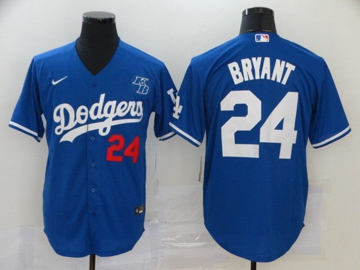 Los Angeles Dodgers Kobe Bryant #24 2020 Blue Jersey