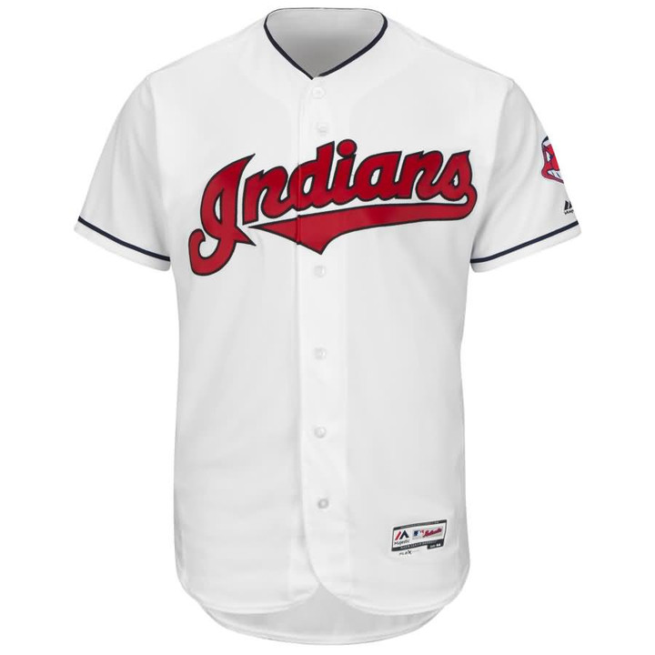 Cleveland Guardians Home Flex Base Collection Team Jersey White
