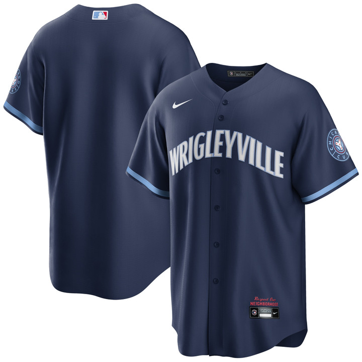 Chicago Cubs 2021 City Connect Jersey Navy
