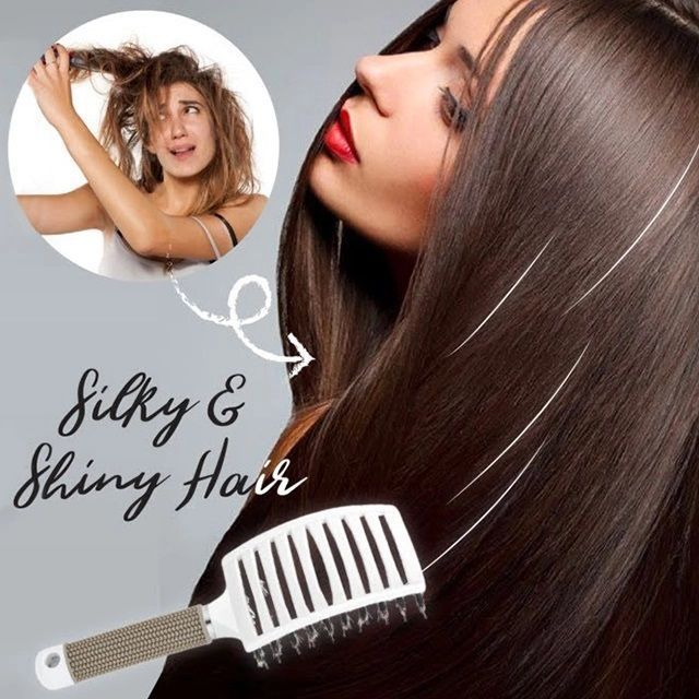 ✨ Boar Bristle Hair Brush