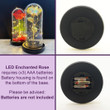 Led Enchanted Rose | Galaxy Rose Or Red Rose In Glass Dome, Luxury Gift Box