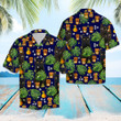 Black Cat Native Tropical T1307 - Hawaii Shirt