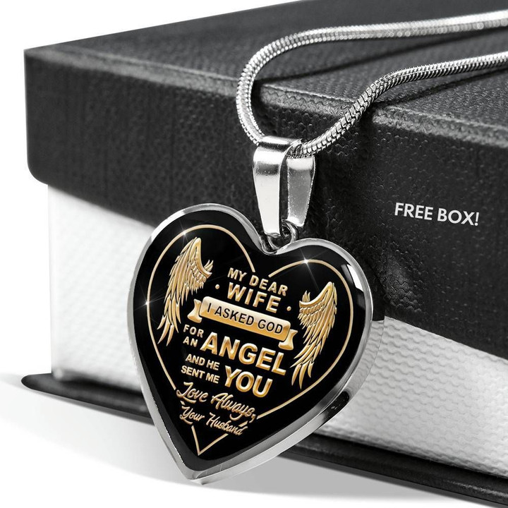 Angel Wife Necklace Gift