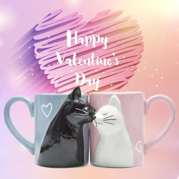 Cat Couple Mugs (2 PCs) - A