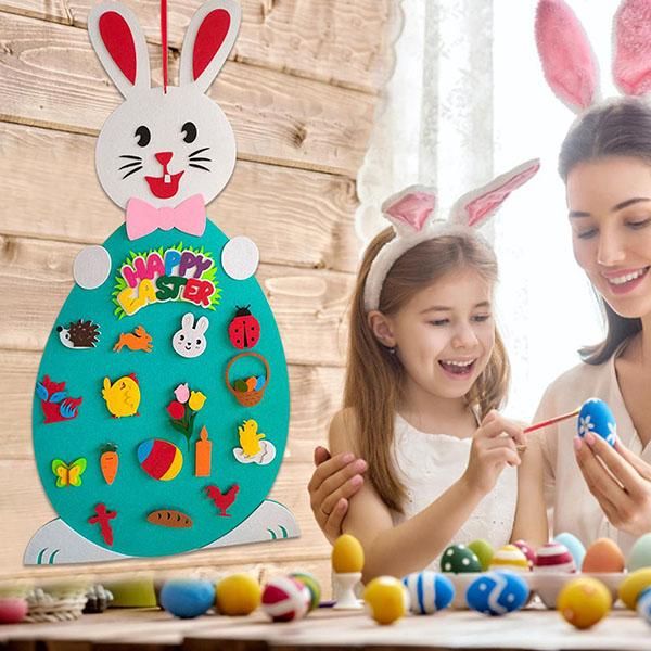Easter DIY Felt Rabbit Set