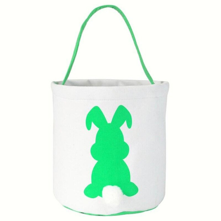 Easter Rabbit Baskets Bunny Tail Tote Bag