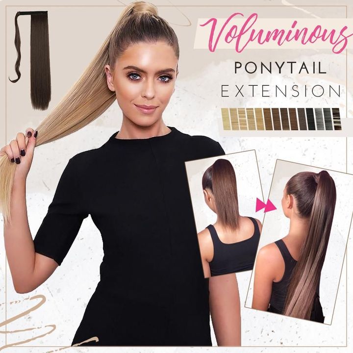 Clip-In Voluminous Ponytail Extension 🔥 50% OFF - LIMITED TIME ONLY 🔥