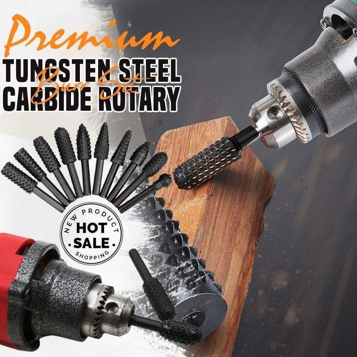 Premium Tungsten Steel Carbide Rotary Burr Set 🔥AUTUMN SALE 50% OFF🔥