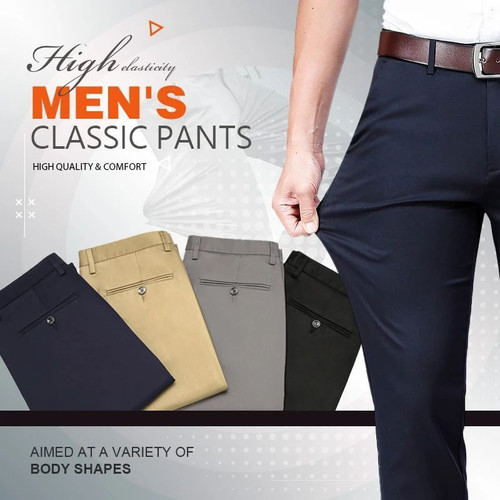 💥(Summer Limited Promotion-50% Off)💥 High Stretch Men's Classic Pants