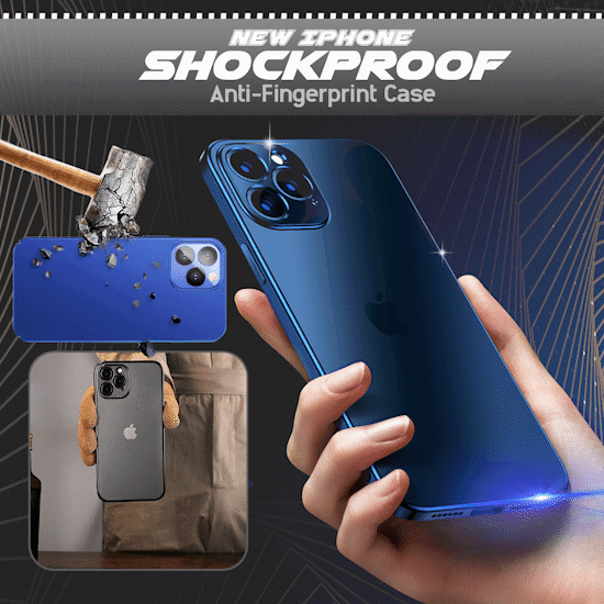 ⭐️New Iphone Shockproof Anti-Fingerprint Case