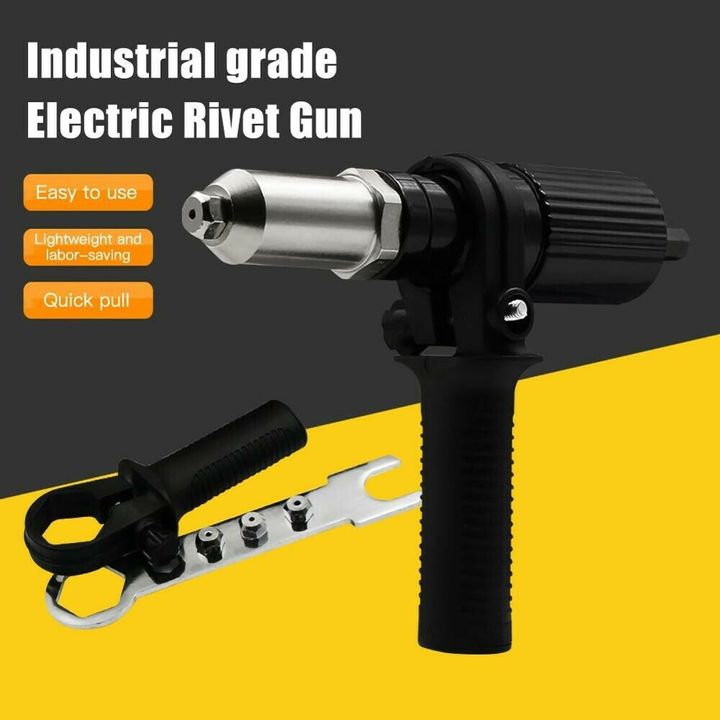 Professional Rivet Gun Adapter Kit With 4Pcs Different Matching Nozzle Bolts 🔥AUTUMN SALE 50% OFF🔥