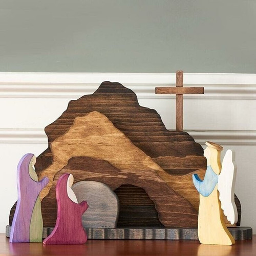 Easter Scene Wooden Decoration 🔥HOT SALE 50%🔥