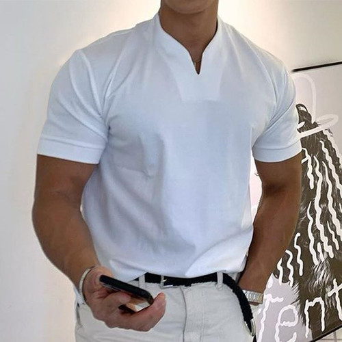 2022 Gentlemen Business Short Sleeve Fitness T Shirt 🔥HOT SALE 50% OFF🔥
