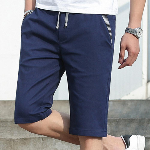 Men's Embroidered Casual Elastic Waist Straight Shorts 🔥HOT DEAL - 50% OFF🔥