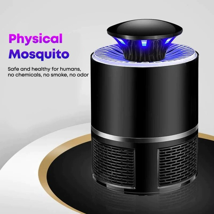 Mosquitoes Eliminator With LED Light Noiseless And Nontoxic