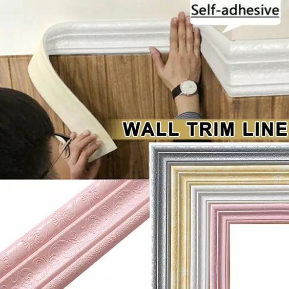 Self-Adhesive Environmental Protection 3D Wall Edging Strip (7.55 FEET/ROLL) 🔥AUTUMN SALE 50% OFF🔥
