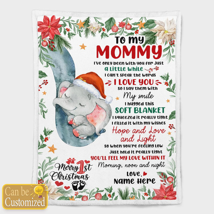 TO MY MOMMY - CUSTOMIZED BLANKET - 113t1022