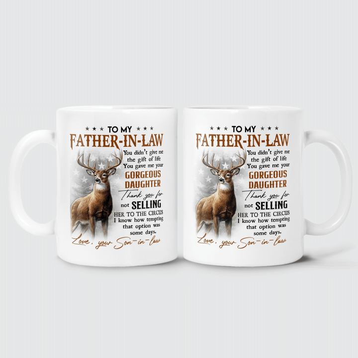 TO MY FATHER-IN-LAW - MUG - 78T1221