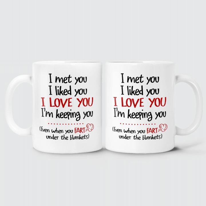 EVEN WHEN YOU FART UNDER THE BLANKETS - MUG - 19T0122