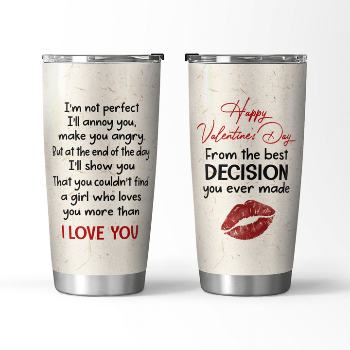 THE BEST DECISION YOU EVER MADE - TUMBLER - 149T0122