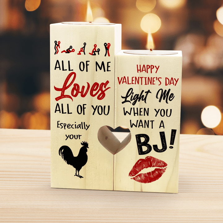 ALL OF ME LOVES ALL OF YOU - CANDLE HOLDER - 175T1121