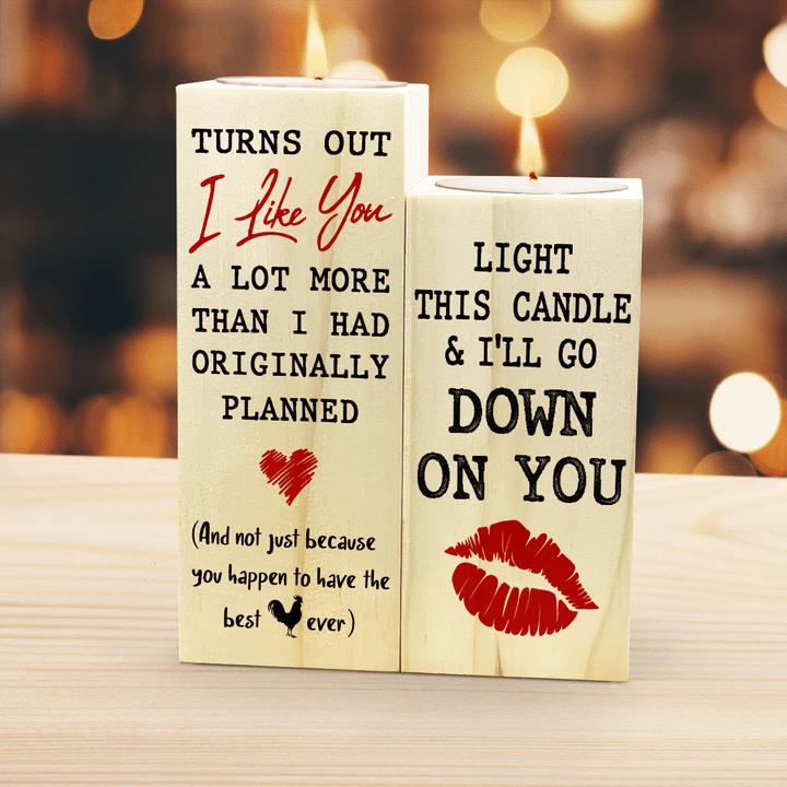 I'LL GO DOWN ON YOU - CANDLE HOLDER - 204t0122