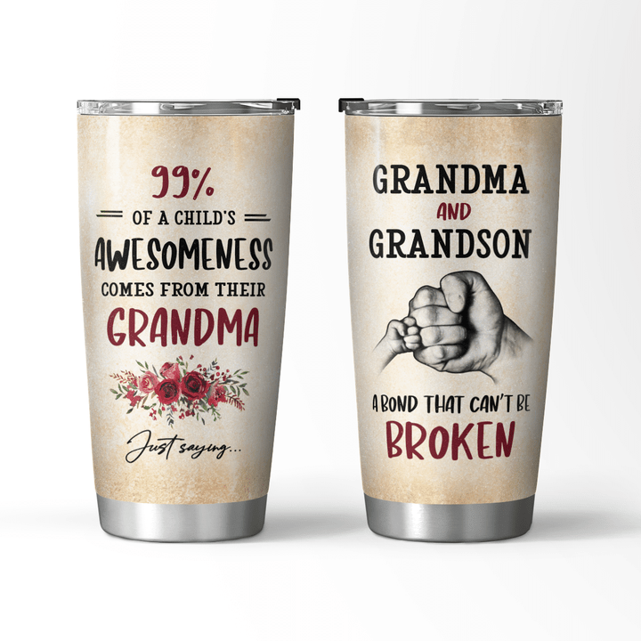 COMES FROM THEIR GRANDMA - TUMBLER - 06T0322