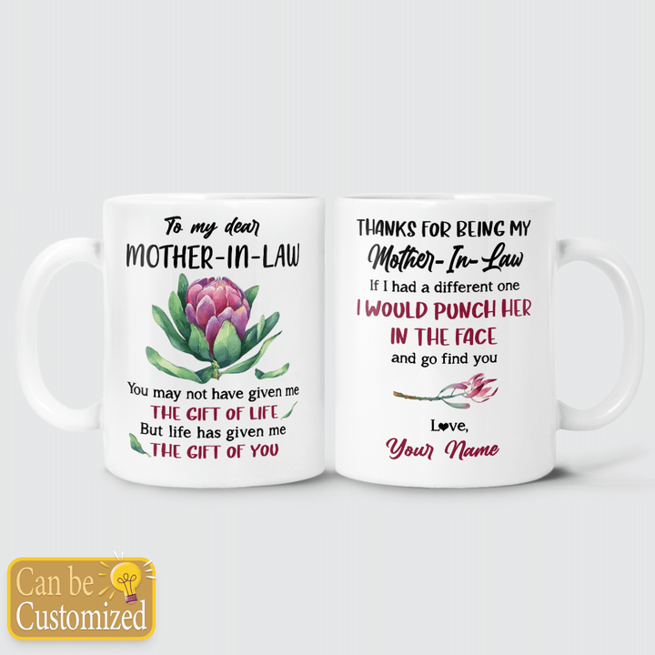 PUNCH HER IN THE FACE - CUSTOMIZED MUG - 45t0322