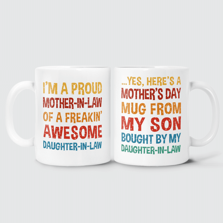 A PROUD MOTHER-IN-LAW - MUG - 48T0322