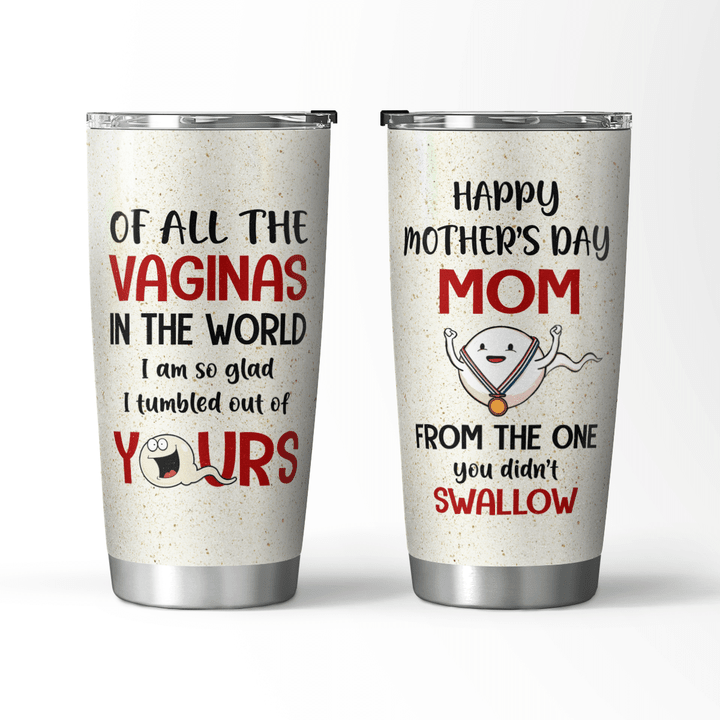 HAPPY MOTHER'S DAY - TUMBLER - 108t0322