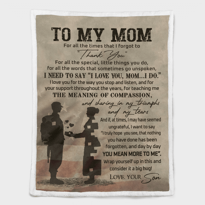 TO MY MOM - BLANKET - 03t0422
