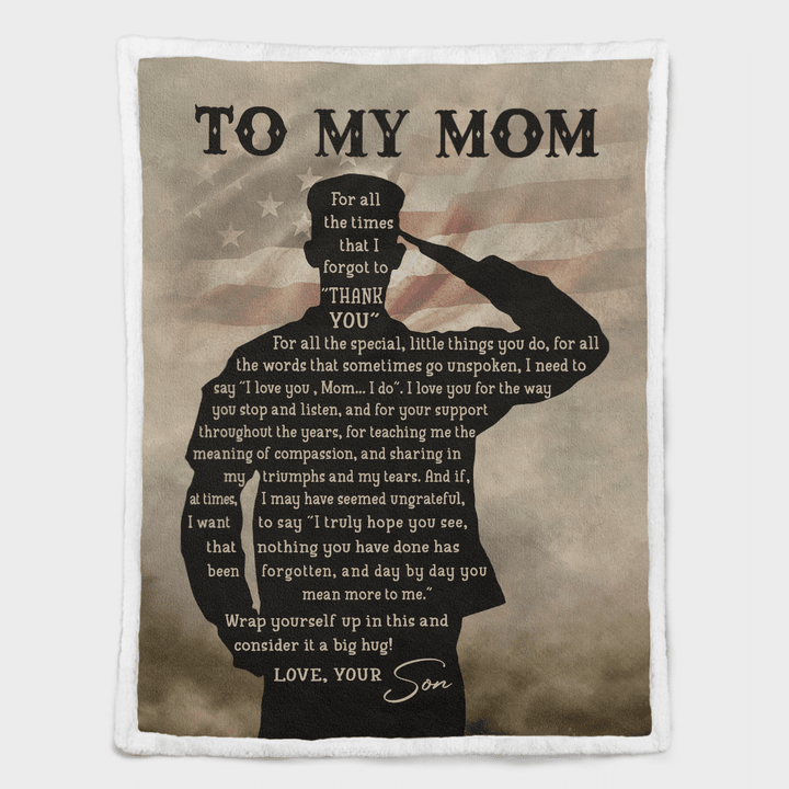 TO MY MOM - BLANKET - 08t0422