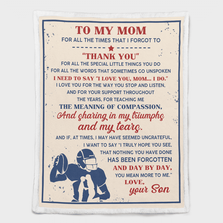 TO MY MOM - BLANKET - 23t0422