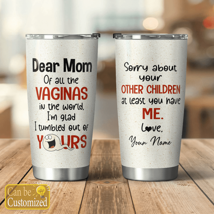 AT LEAST YOU HAVE ME - PERSONALIZED TUMBLER - 33t0422
