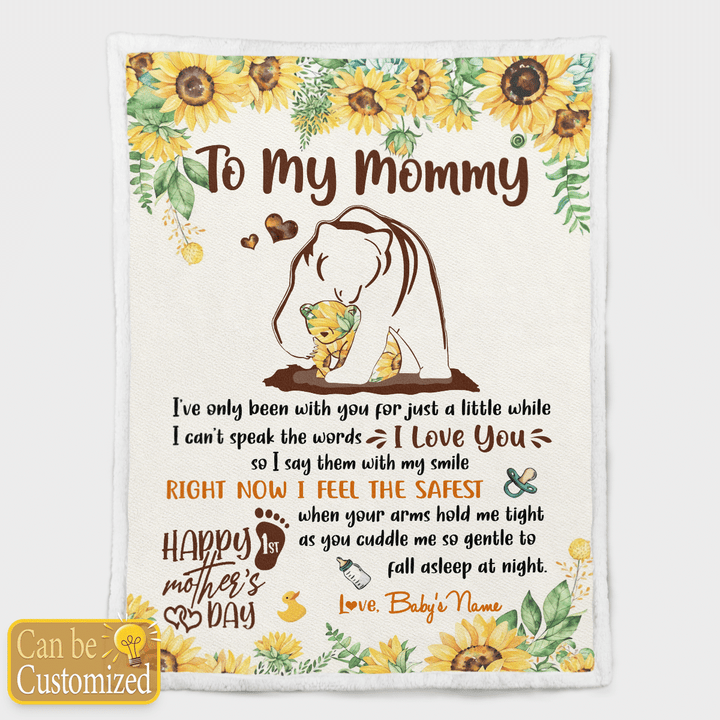 TO MY MOMMY - CUSTOMIZED BLANKET - 80t0422