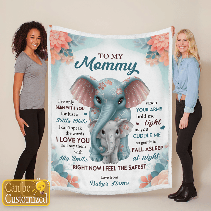 TO MY MOMMY - CUSTOMIZED BLANKET - 94t0422
