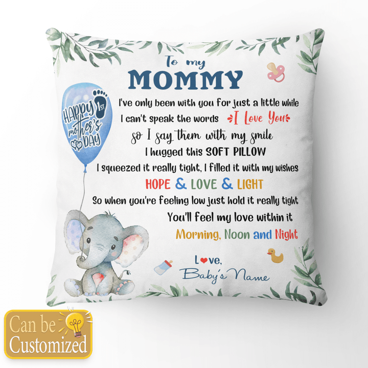 TO MY MOMMY - CUSTOMIZED PILLOW - 115t0422