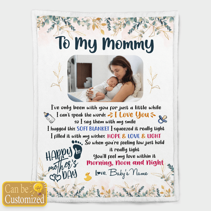 TO MY MOMMY - CUSTOMIZED BLANKET - 118t0422