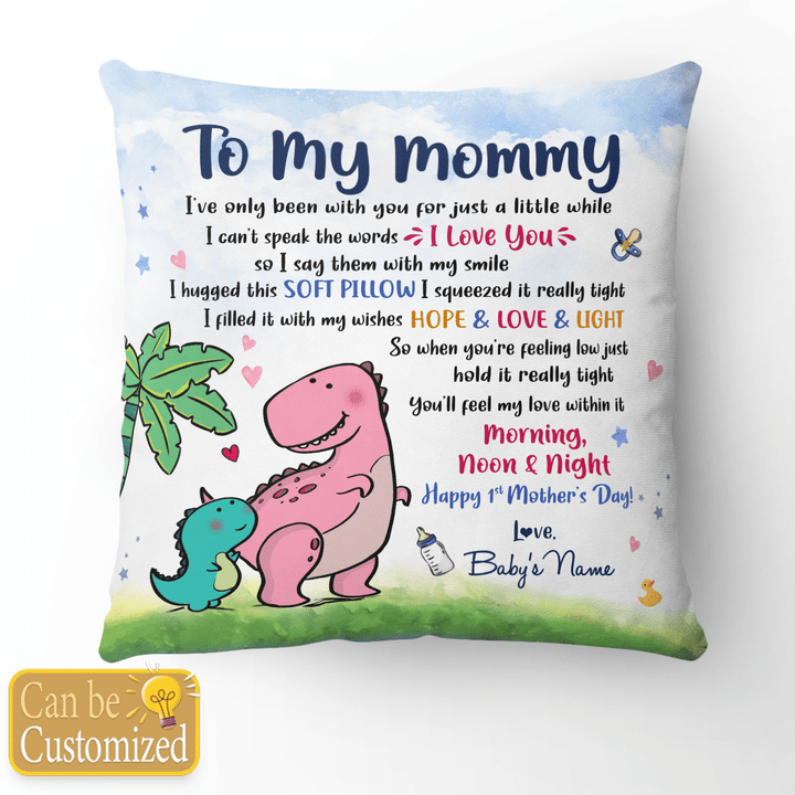 TO MY MOM - CUSTOMIZED PILLOW - 122t0422