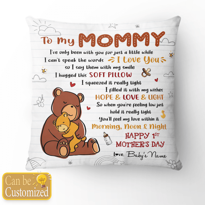 TO MY MOMMY - CUSTOMIZED PILLOW - 128t0422