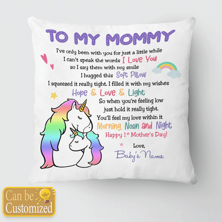 TO MY MOMMY - CUSTOMIZED PILLOW - 155T0422