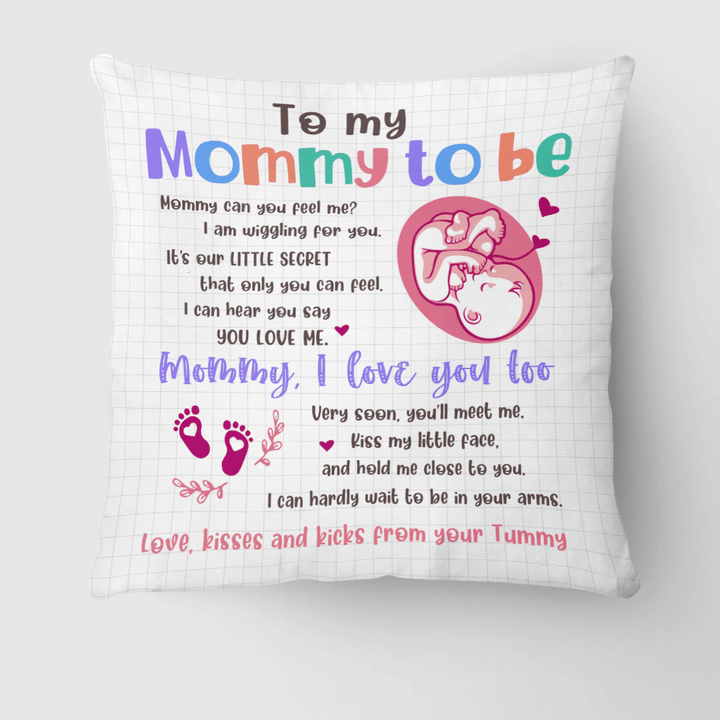 TO MY MOMMY TO BE - CUSTOMIZED PILLOW - 160T0422