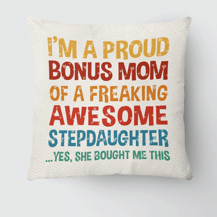 YES SHE BOUGHT ME THIS - CUSTOMIZED PILLOW - 168T0422