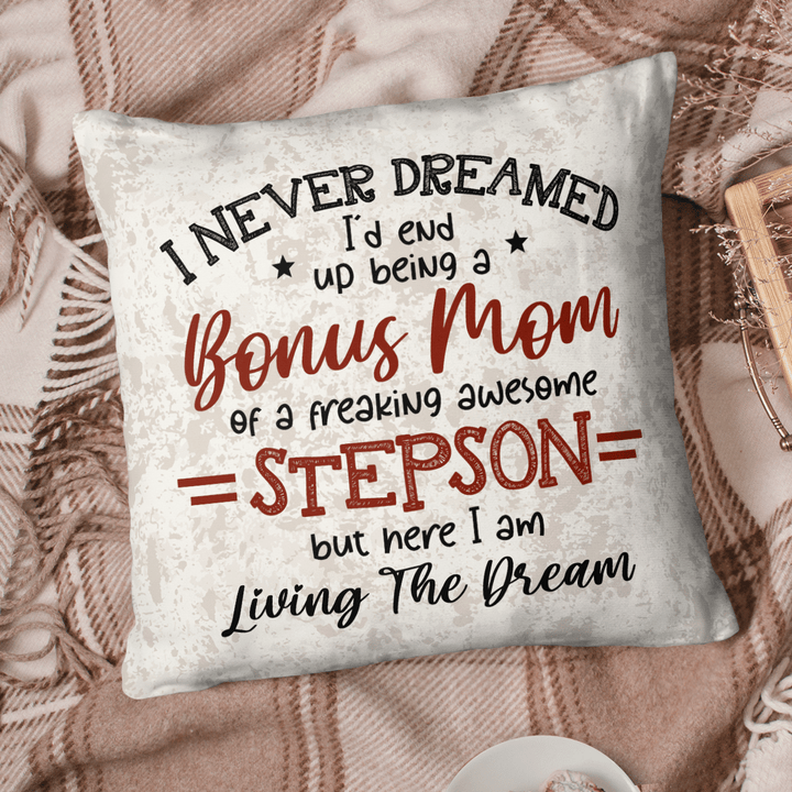 LIVING THE DREAM - CUSTOMIZED PILLOW - 179T0422