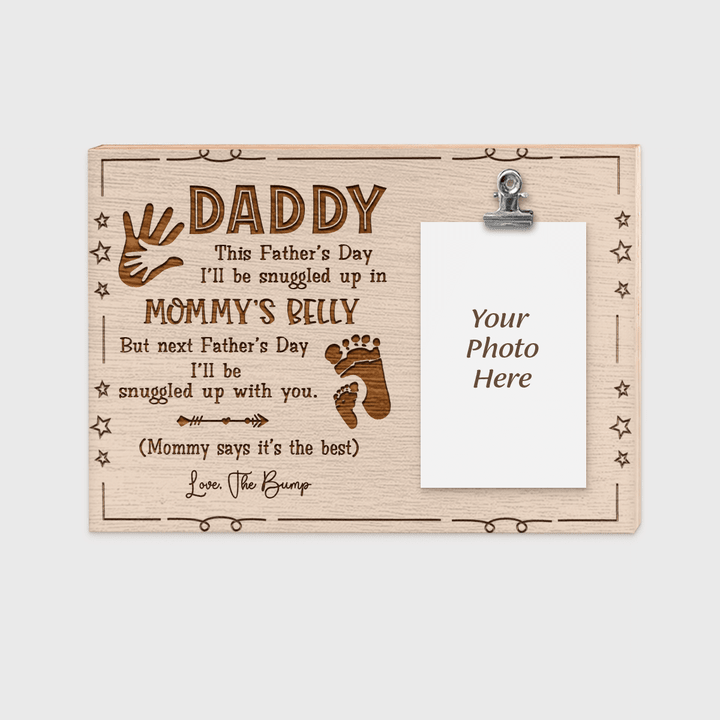 NEXT FATHER'S DAY I'LL BE SNUGGLED UP WITH YOU - FRAME- 38T0522