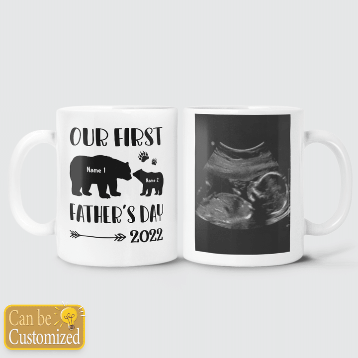 OUR FIRST FATHER'S DAY 2022- PERSONALIZED MUG - 70t0522