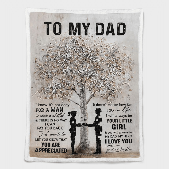 TO MY DAD - BLANKET - 77T0522