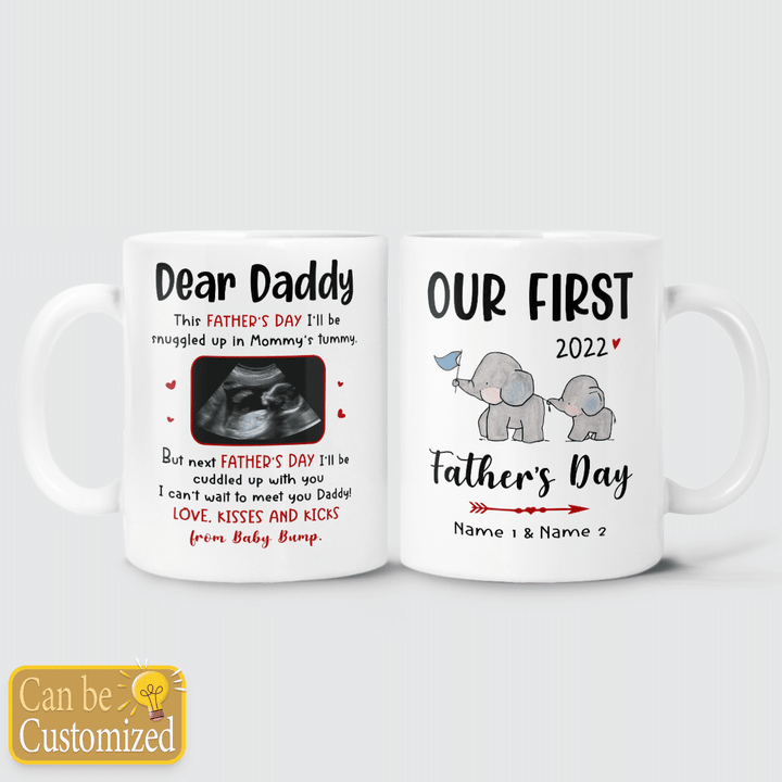 OUR FIRST FATHER'S DAY 2022 - PERSONALIZED MUG - 82t0522