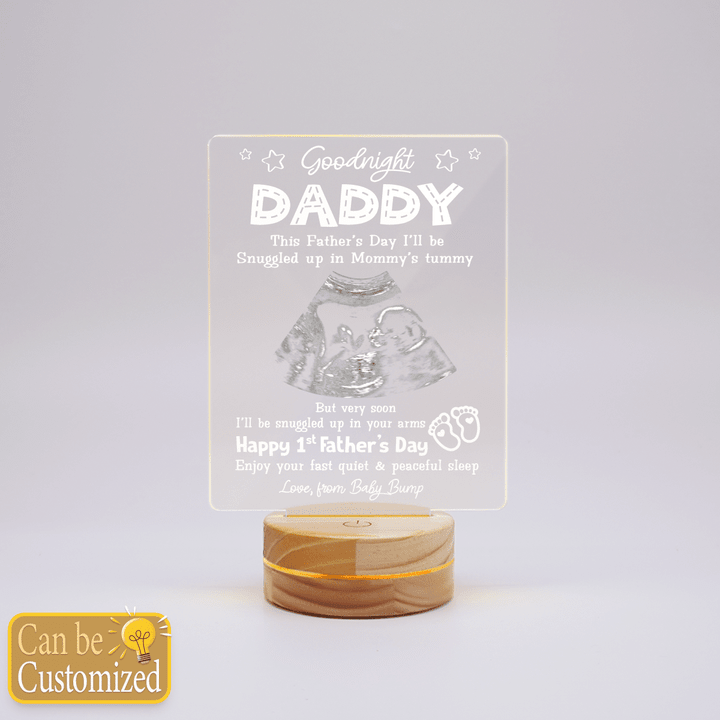 GOODNIGHT DADDY - CUSTOMIZED 3D LED LAMP - 255T0522