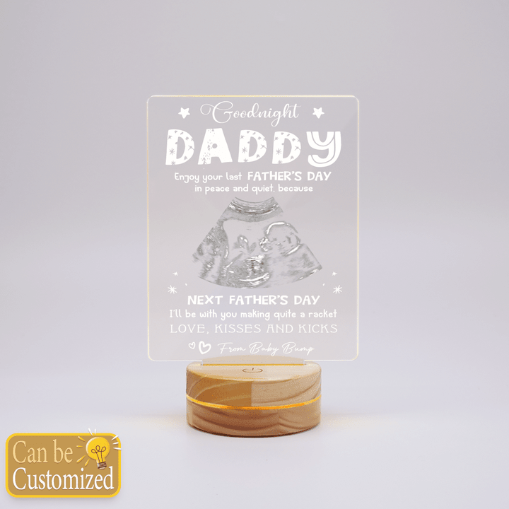 GOODNIGHT DADDY - CUSTOMIZED 3D LED LAMP - 258T0522
